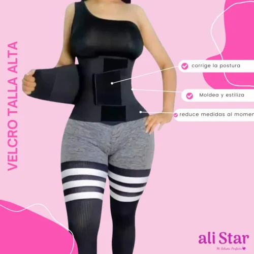 Faja Reductora Velcro Talle 31cm